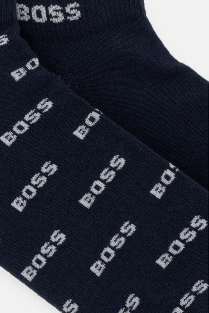 BOSS чорапи мъжки 2P AS Allover CC 2 броя 50511423 тъмносин AA00