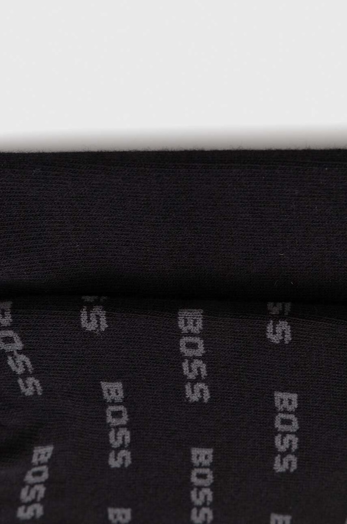 BOSS nogavice moške 2P AS Allover CC paket 2 kosov 50511423 črna AA00