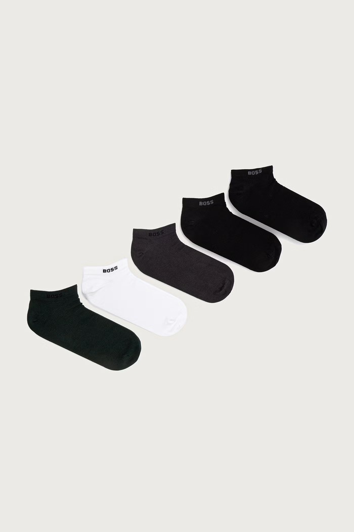 BOSS Skarpety męskie 5P AS Uni CC 5-pack multicolor 50493197