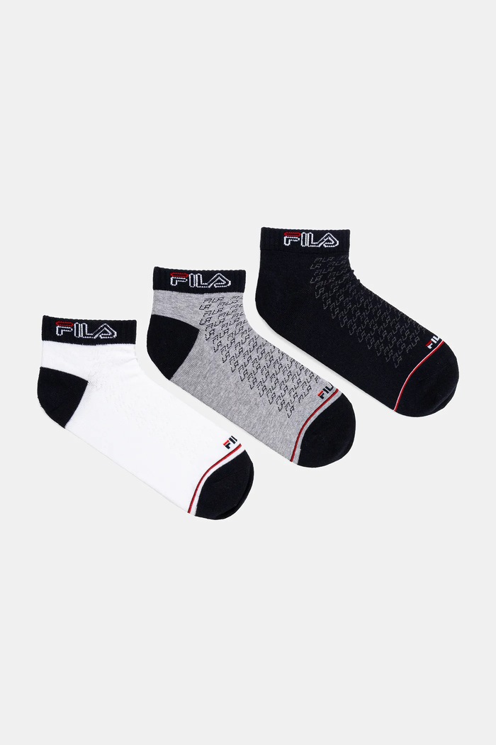 Čarape Fila 3-pack visoke čarape mornarsko plava F3274