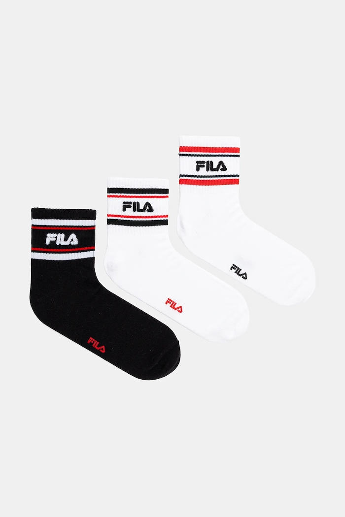 Fila Șosete 3-pack alb F5609