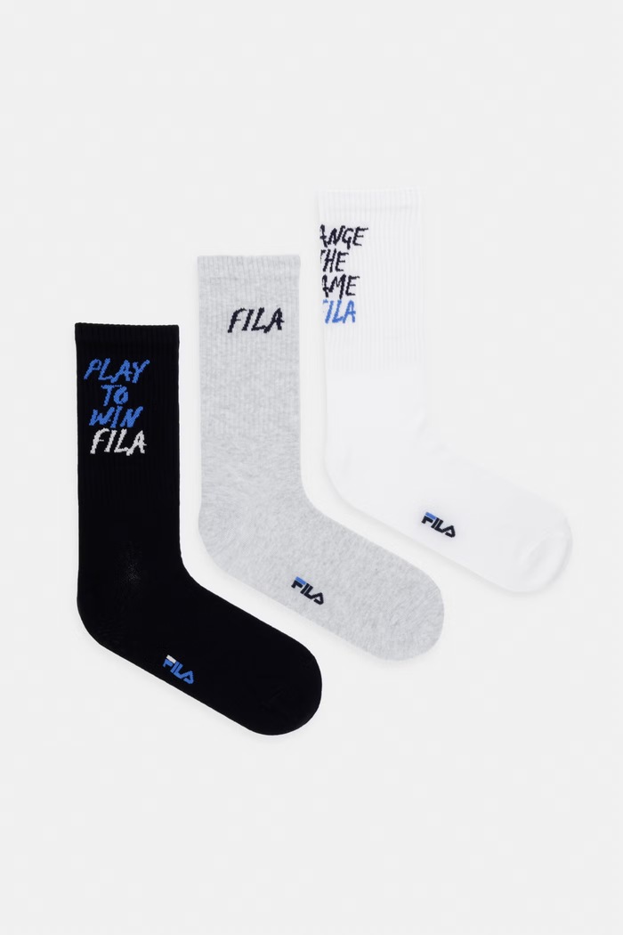 Fila zokni férfi 3-as csomag fekete F5612