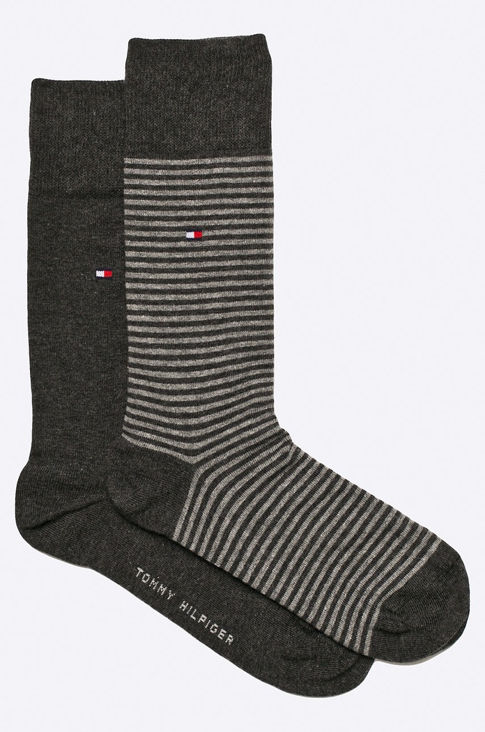 Tommy Hilfiger - Ponožky (2-pak) dlhé ponožky sivá 342029001
