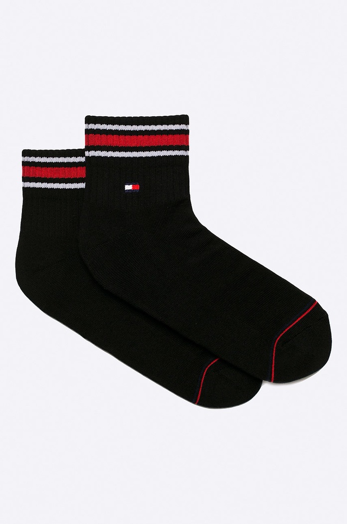 Tommy Hilfiger - Sosete (2-pack) 2-pack negru 372021001