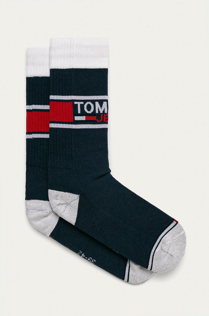 Tommy Jeans - Ponožky (2-pack) dlouhé ponožky námořnická modř 100000398.NOS