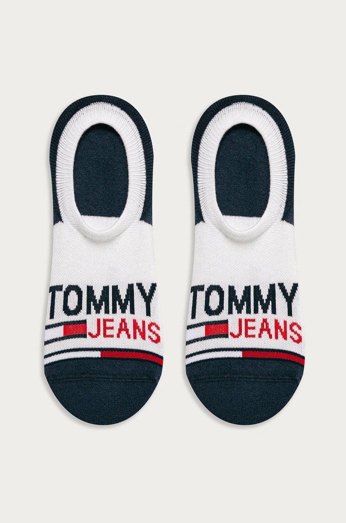 Tommy Jeans - Členkové ponožky (2-pak) krátke ponožky biela 100000402.NOS