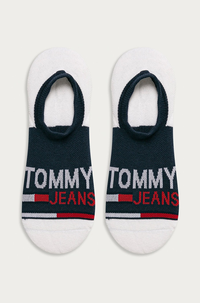 Tommy Jeans - Stopki (2-pack) 100000402.NOS skarpetki krótkie granatowy 100000402.NOS