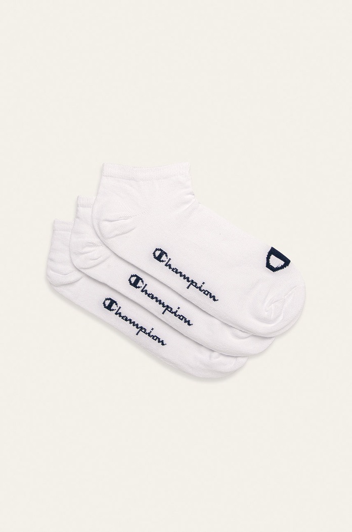 Champion - Stopki (3-pack) Y08QI skarpetki krótkie biały Y08QI
