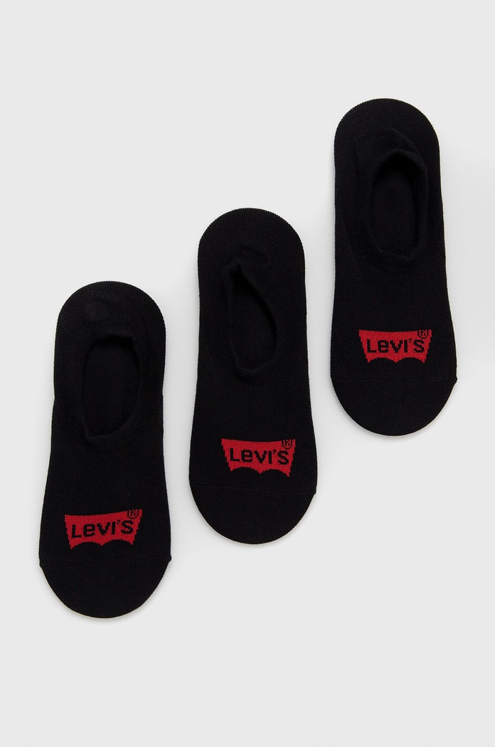 Ponožky Levi's krátke ponožky čierna 37157.0593