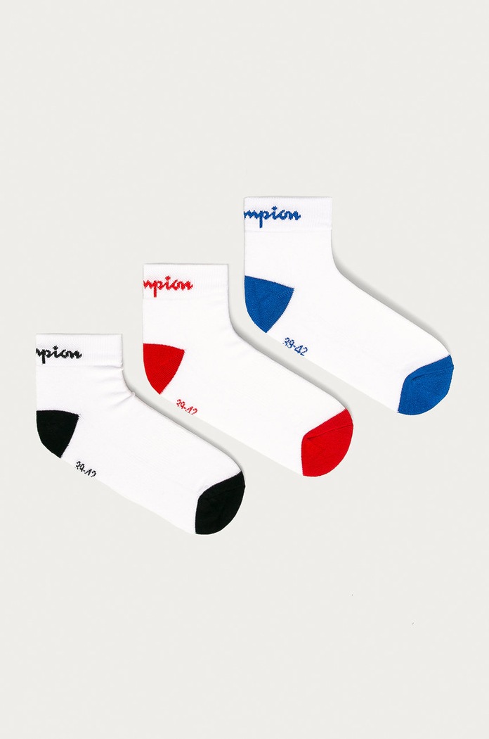 Champion - Skarpetki (3-pack) Y082D skarpetki krótkie biały Y082D
