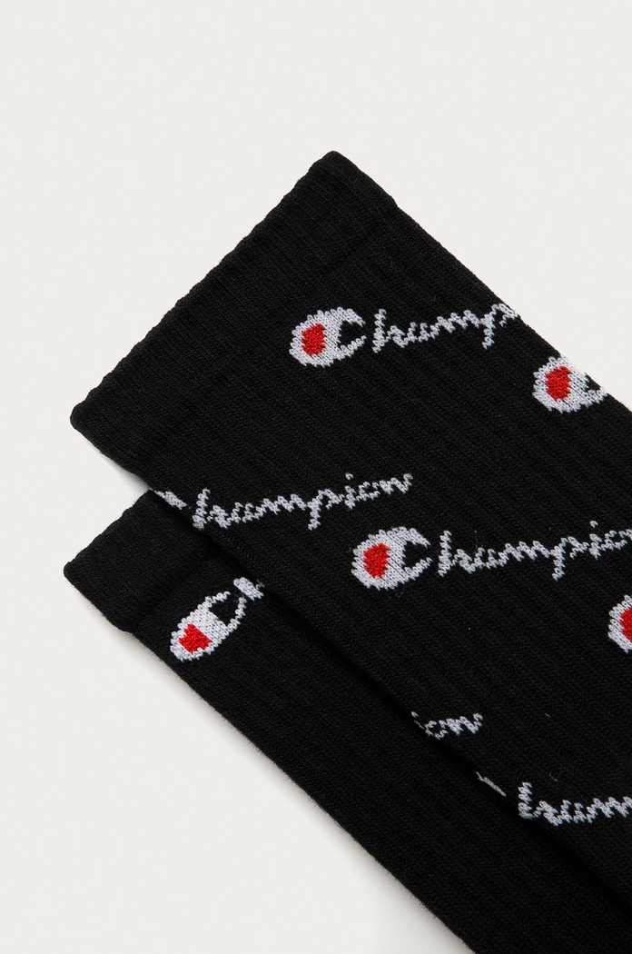 Champion - Skarpetki (2-pack) Y0AB7 Y0AB7 czarny AA00