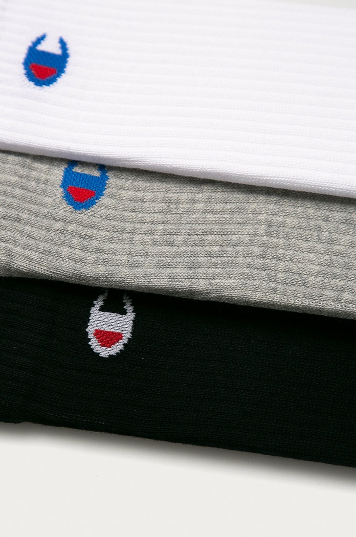 Champion - Ponožky (3-pack) Y08QG Y08QG šedá AA00