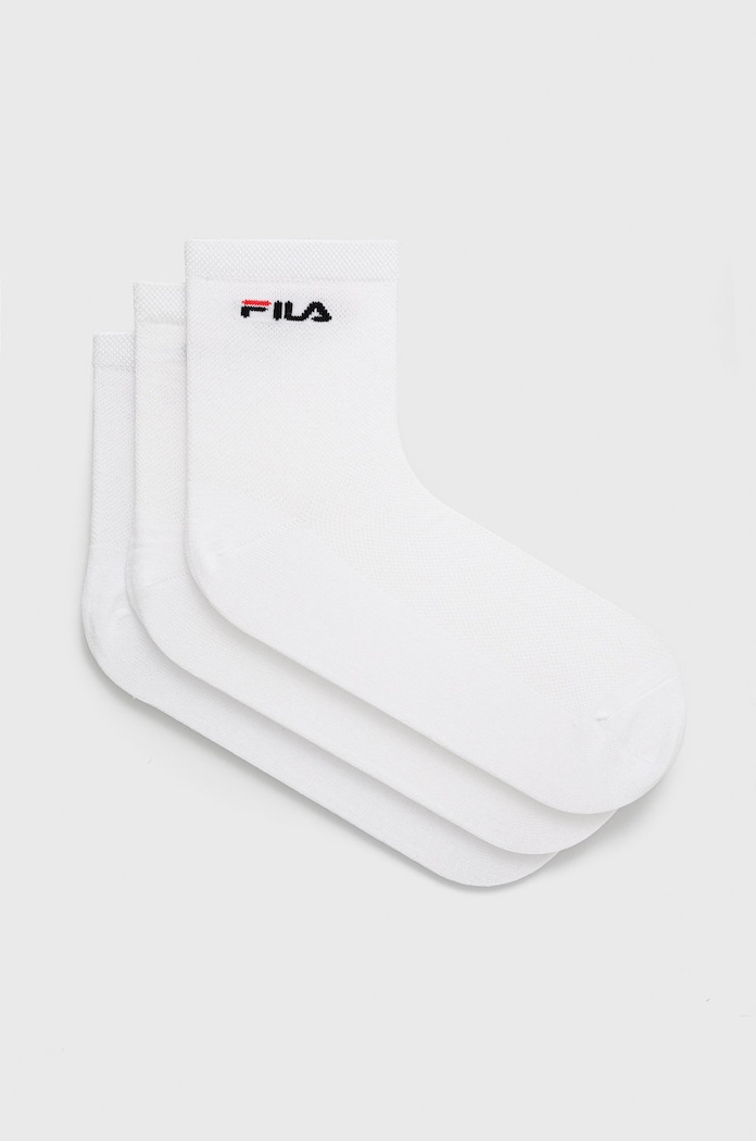 Fila sosete uni alb F1742