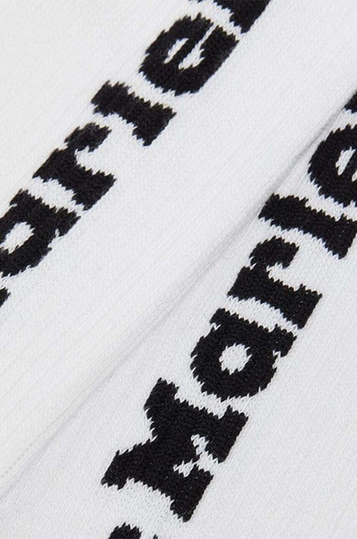 Clothing Dr. Martens socks Dr. Martens Vertical Logo Sock AD018100 AD018100 white