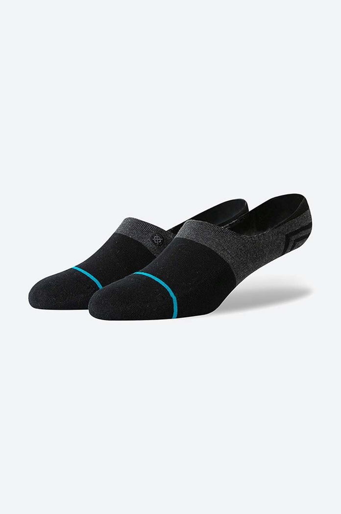 Stance Gamut 2 No Show Gray low cut socks black M145A19GAM