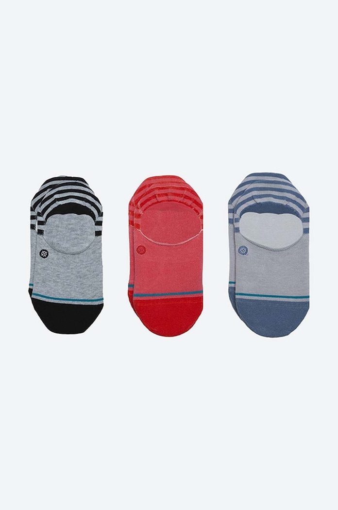 Stance Sensible Two 3-pack low cut socks red W145A20SEN