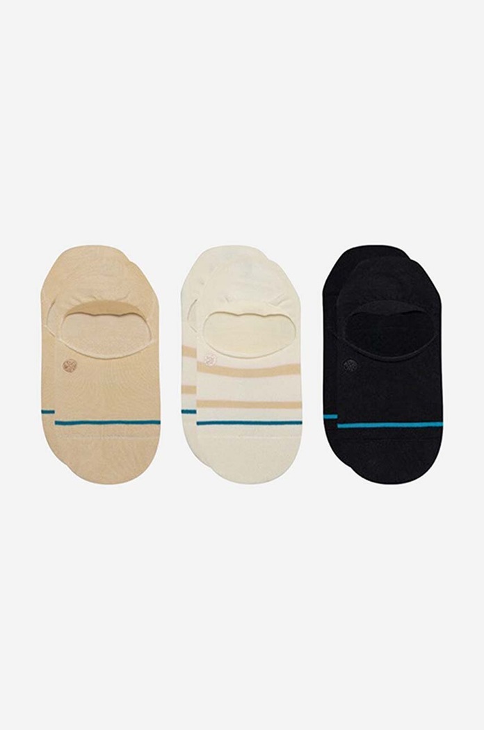 Stance Necessity No Show 3 Pack low cut socks beige W145A22NEC