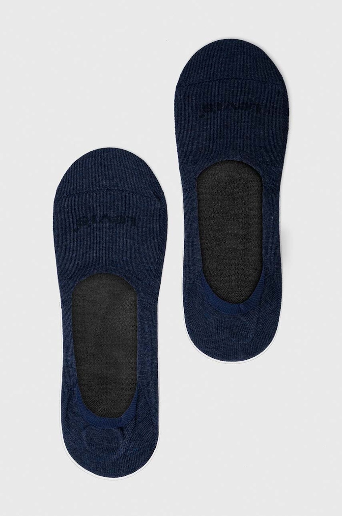 Ponožky Levi's 2-pack krátké ponožky námořnická modř 37157.1029