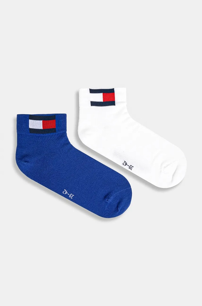 Tommy Jeans skarpety 2-pack skarpetki długie biały 701228223.NOS