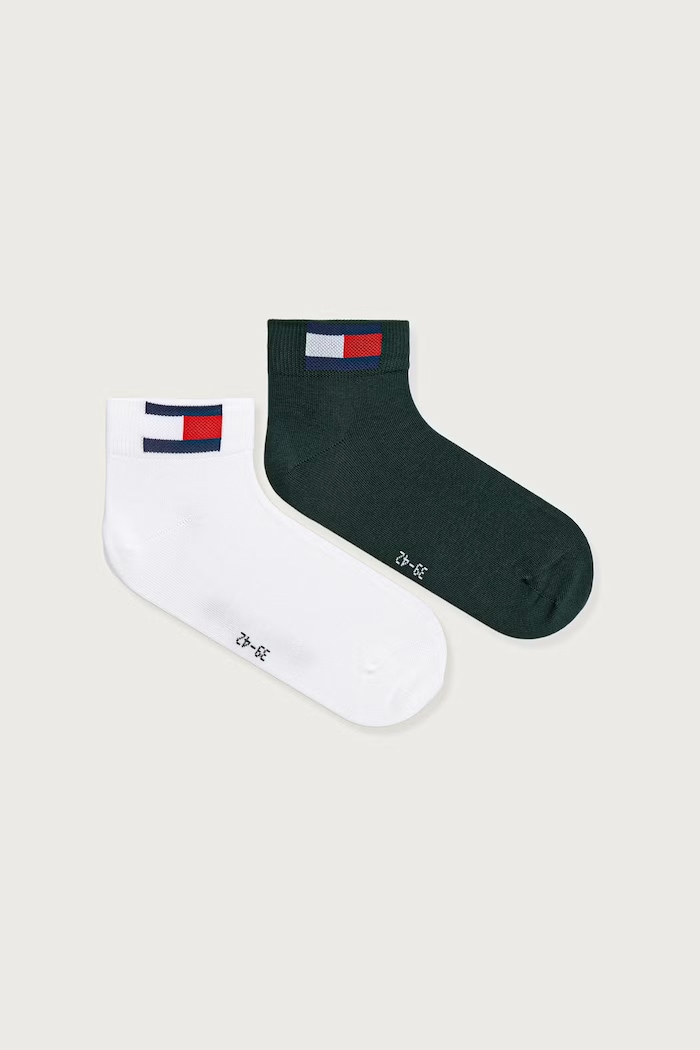 Tommy Jeans Skarpety 2-pack zielony 701228223.NOS