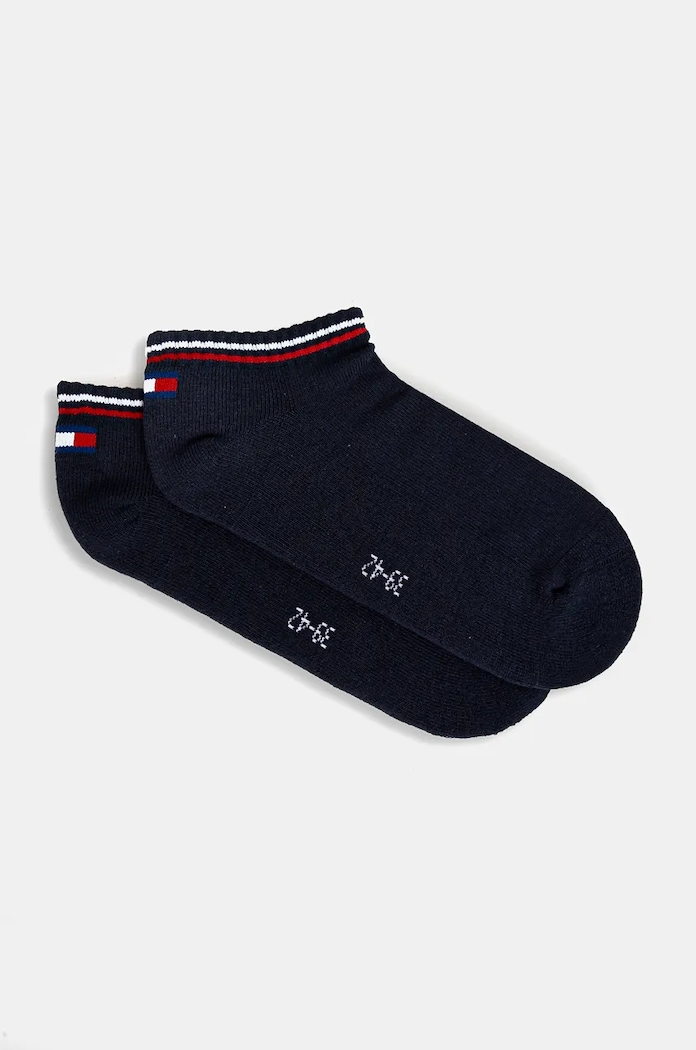 Ponožky Tommy Hilfiger 2-pak krátke ponožky tmavomodrá 701228178.NOS