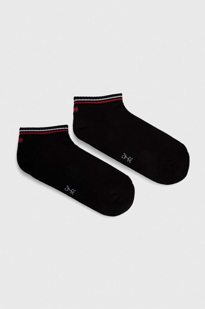 Tommy Jeans skarpetki 2-pack skarpetki krótkie czarny 701228178.NOS