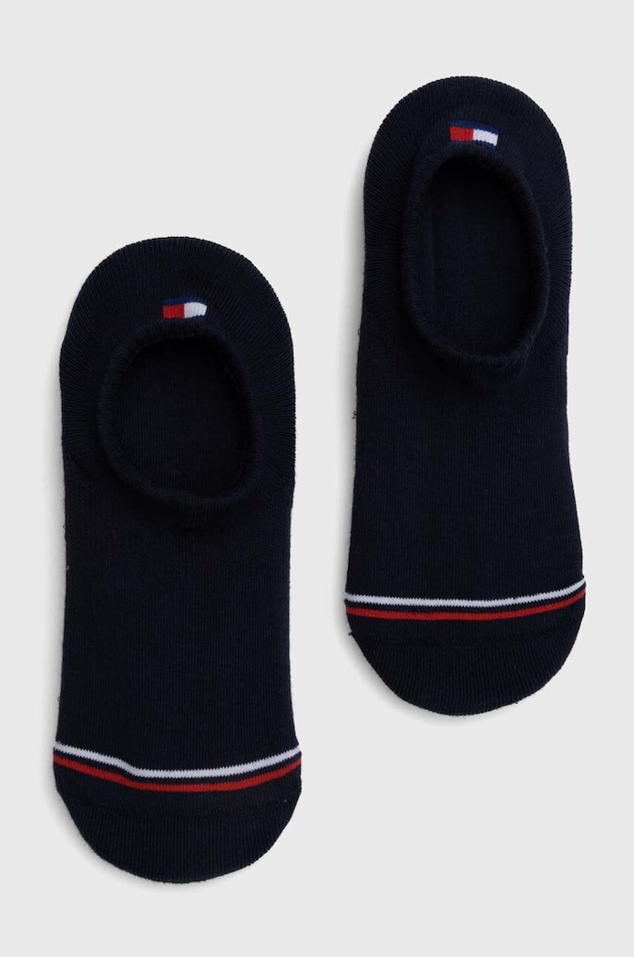 Čarape Tommy Jeans 2-pack niske čarape mornarsko plava 701228179.NOS