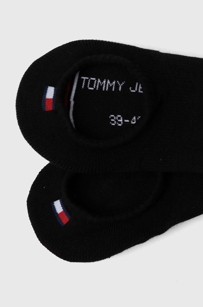 Nogavice Tommy Jeans 2-pack 701228179.NOS črna AA00