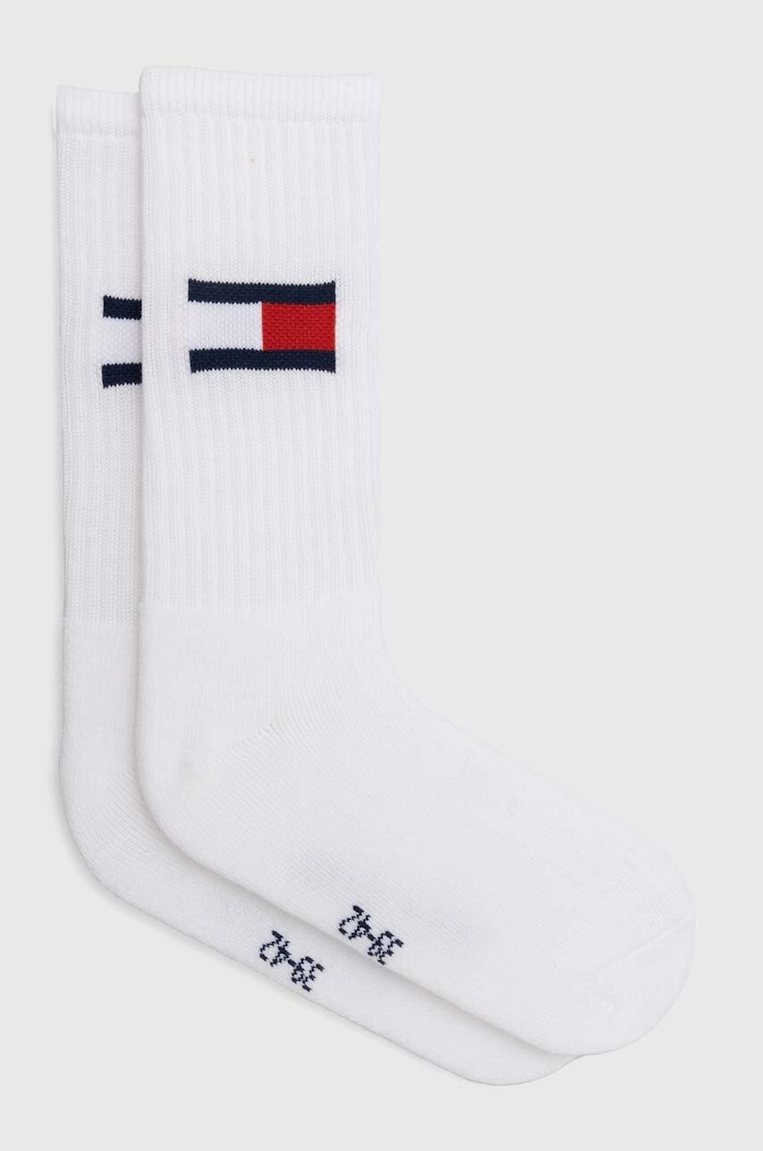 Ponožky Tommy Jeans 2-pak dlhé ponožky biela 701228222.NOS
