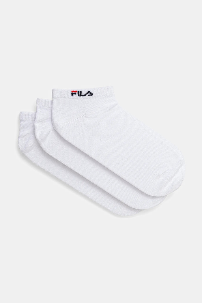 Ponožky Fila 3-pack dlouhé ponožky bílá F5500