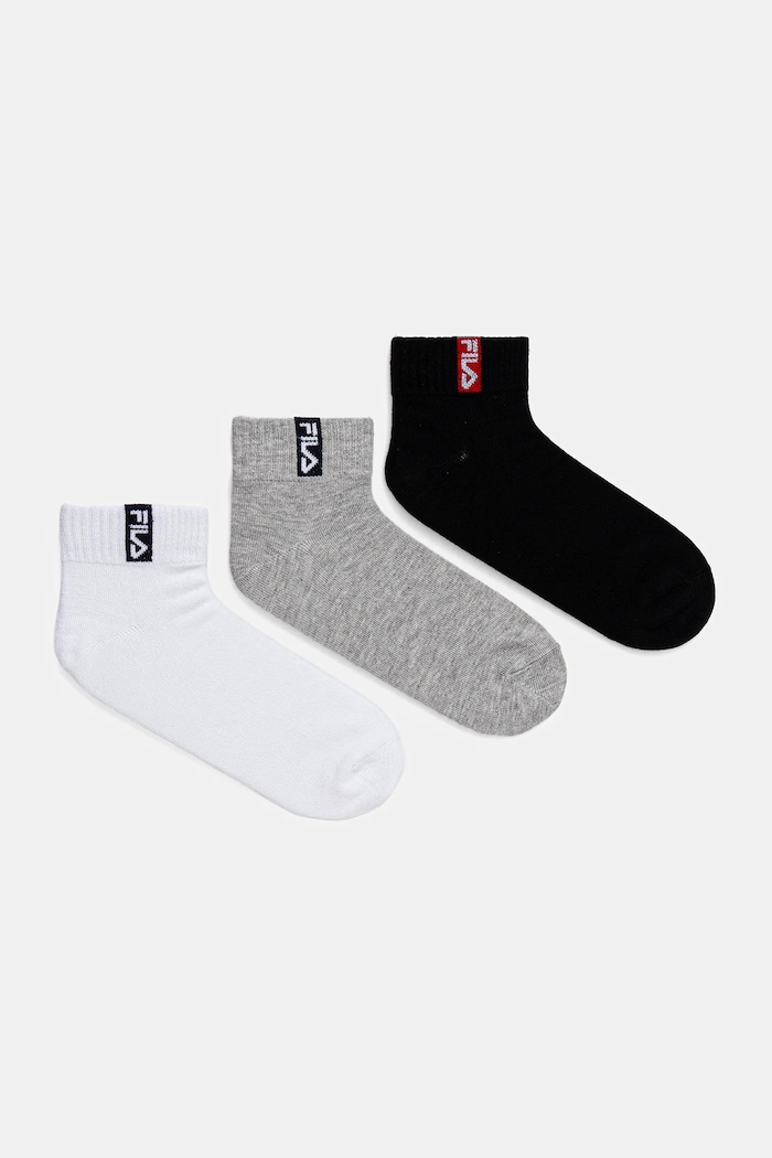 Fila Ponožky Fila 3-pack šedá F5509