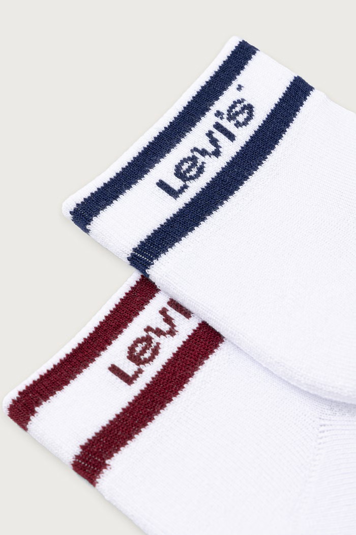 Levi's čarape s pamukom 2-pack 37157.1544 bijela AA00