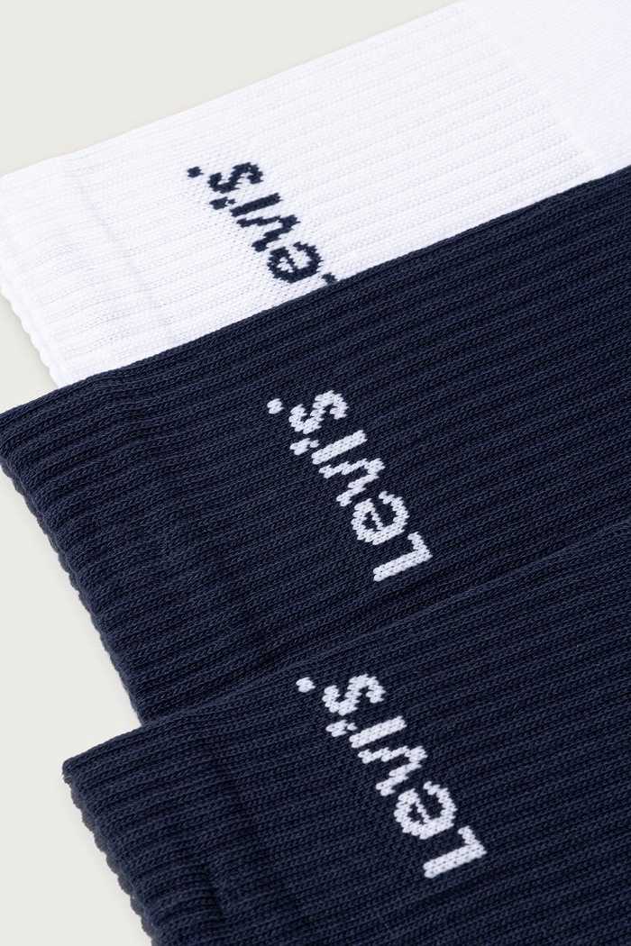 Levi's čarape 3-pack 37157.1529 mornarsko plava AA00