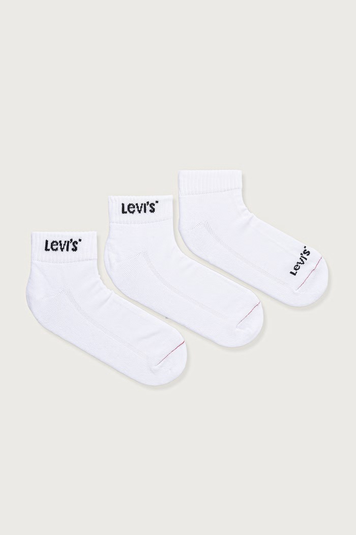 Levi's čarape 3-pack bijela 37157.1519