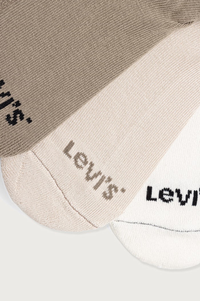 Levi's κάλτσες 3-pack 37157.1516 μπεζ AA00