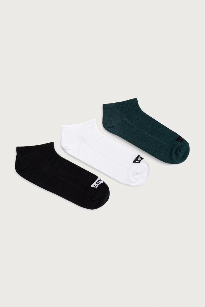 Levi's skarpety 3-pack czarny 37157.1503