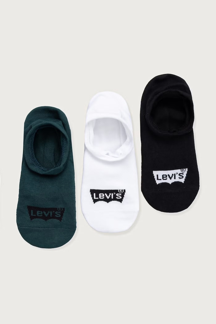 Levi's kotníkové ponožky 3-pack zelená 37157.1501