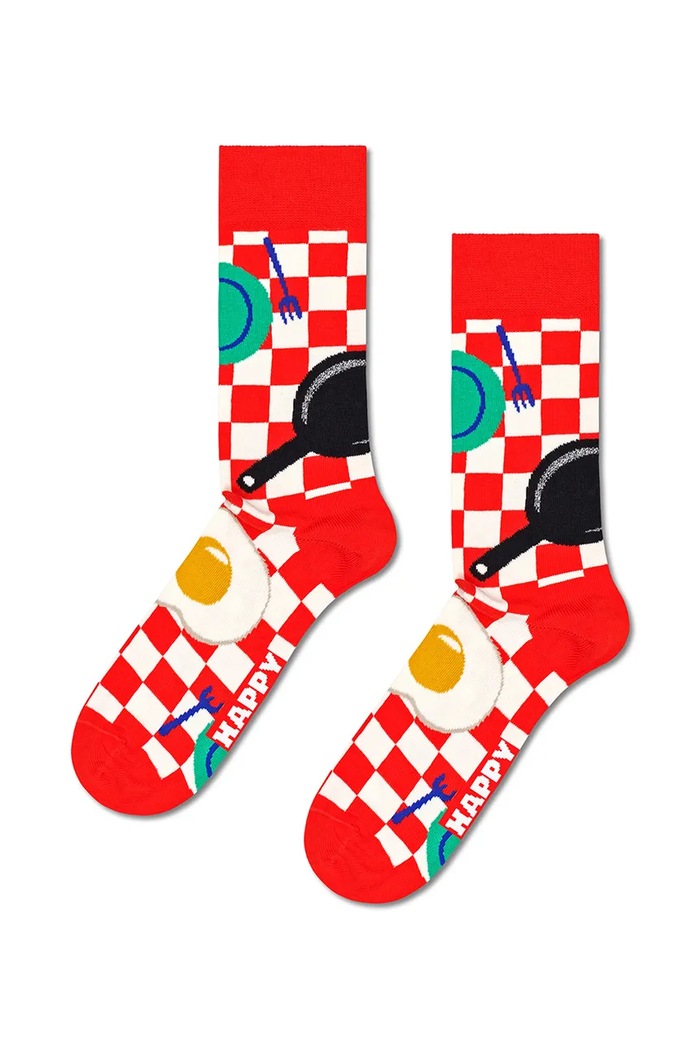 Happy Socks Skarpety z bawełną 4-pack P006175 multicolor AA00