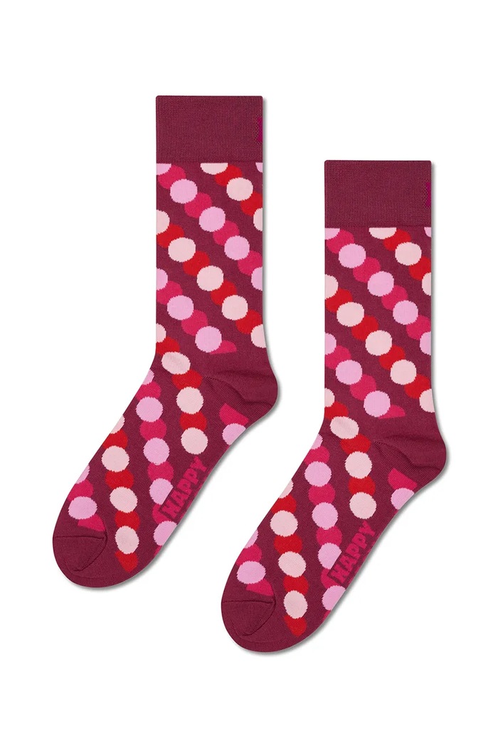 Odzież Happy Socks Skarpety z bawełną 4-pack P006174 różowy
