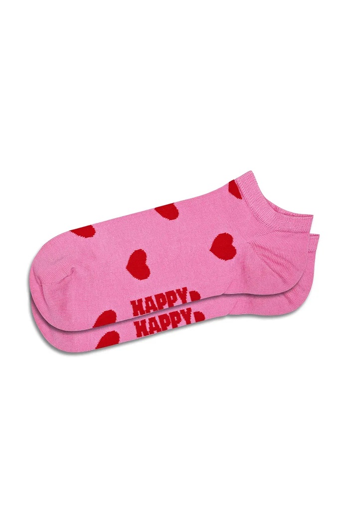Happy Socks Skarpety z bawełną różowy P000962