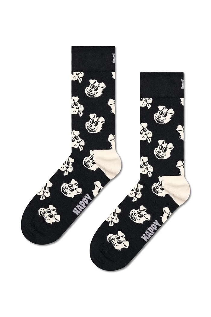 Happy Socks Skarpety z bawełną czarny P002739