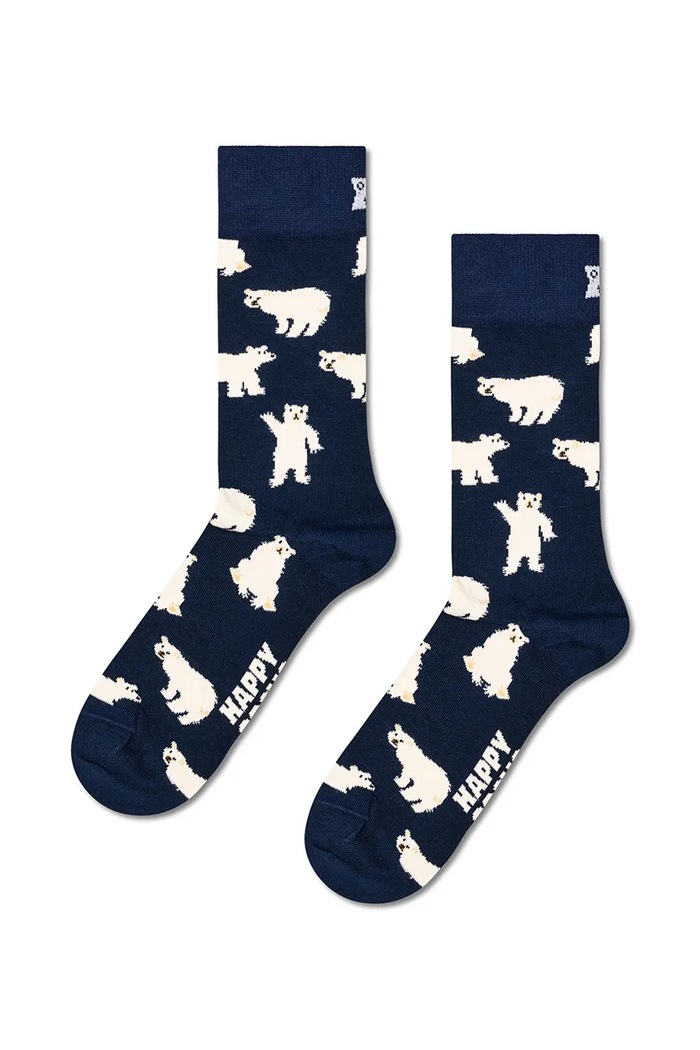 Happy Socks Skarpety z bawełną granatowy P006282