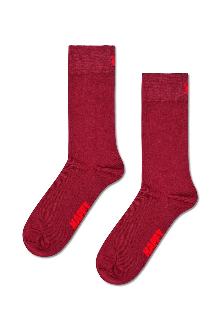 Skarpety z bawełną 4-pack Happy Socks różowy P006095