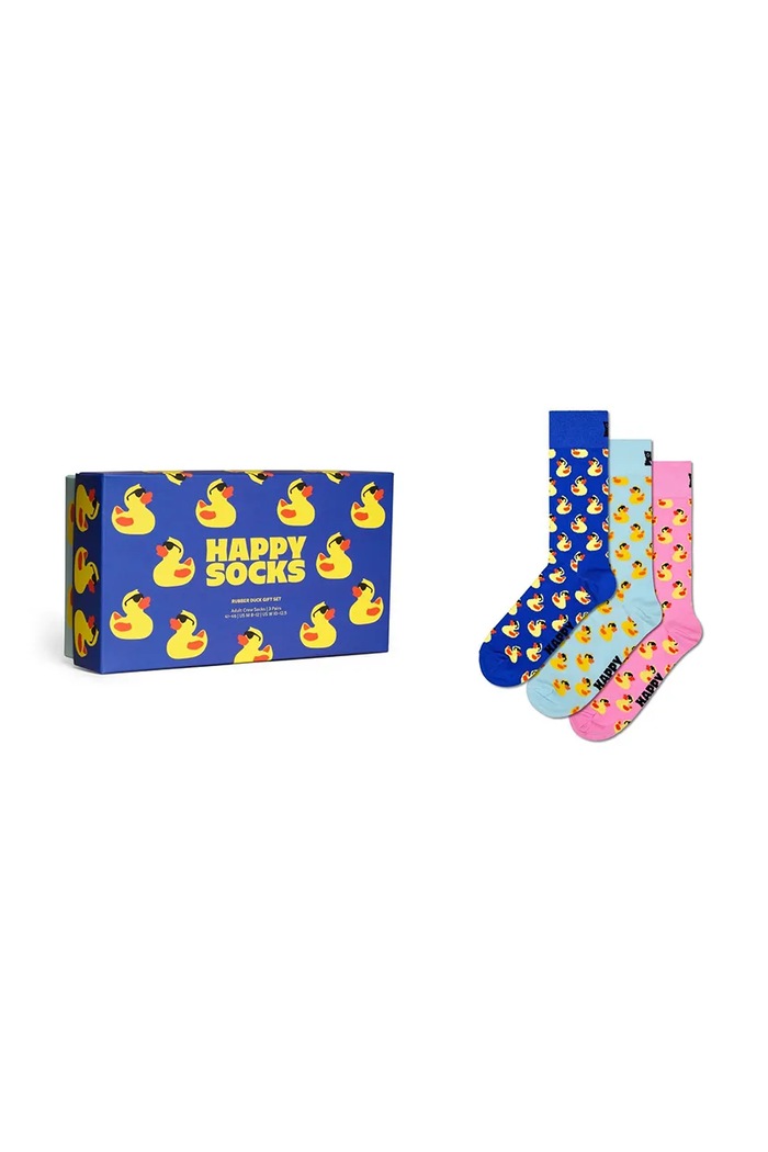 Happy Socks Skarpety z bawełną 3-pack multicolor P002652
