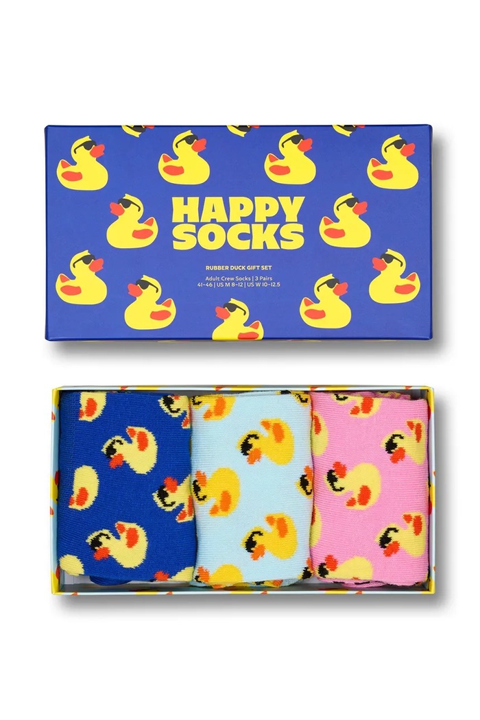 Happy Socks Skarpety z bawełną 3-pack P002652 multicolor AA00