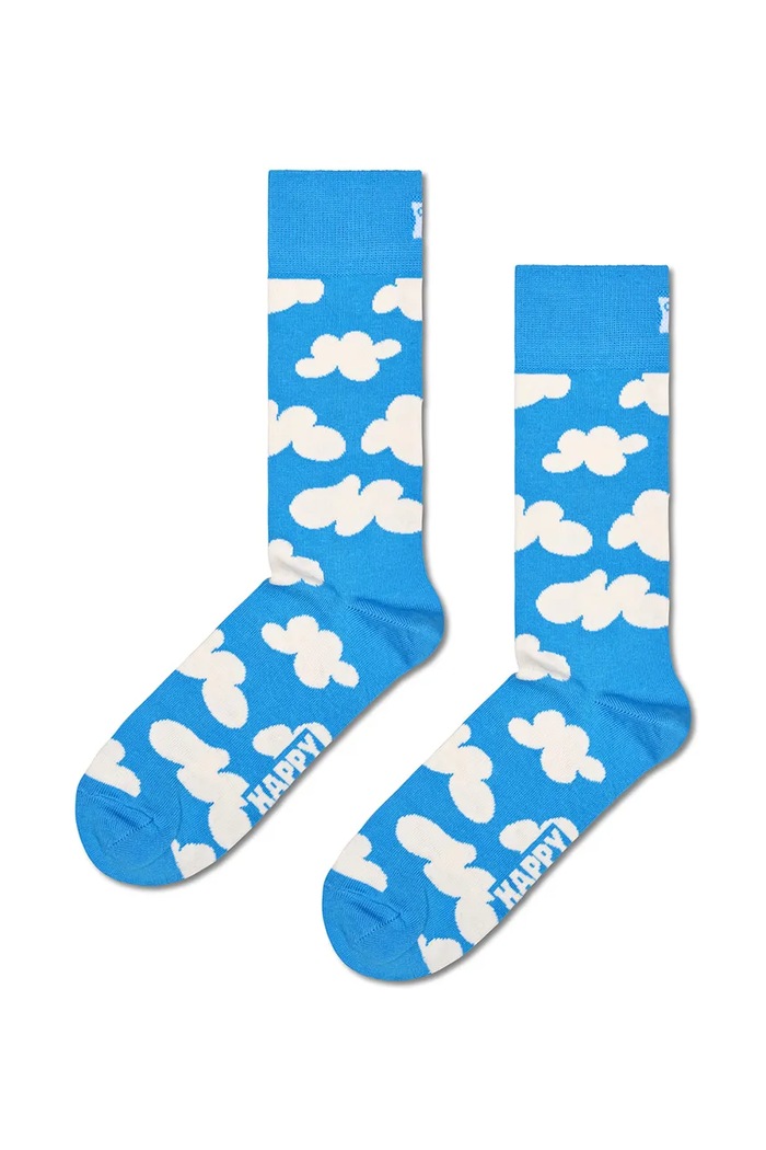 Odzież Happy Socks Skarpety z bawełną 2-pack P005617 niebieski