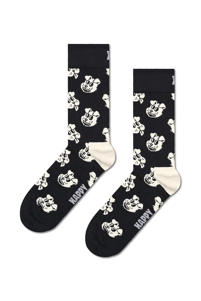 Odzież Happy Socks Skarpety z bawełną 2-pack P005616 granatowy