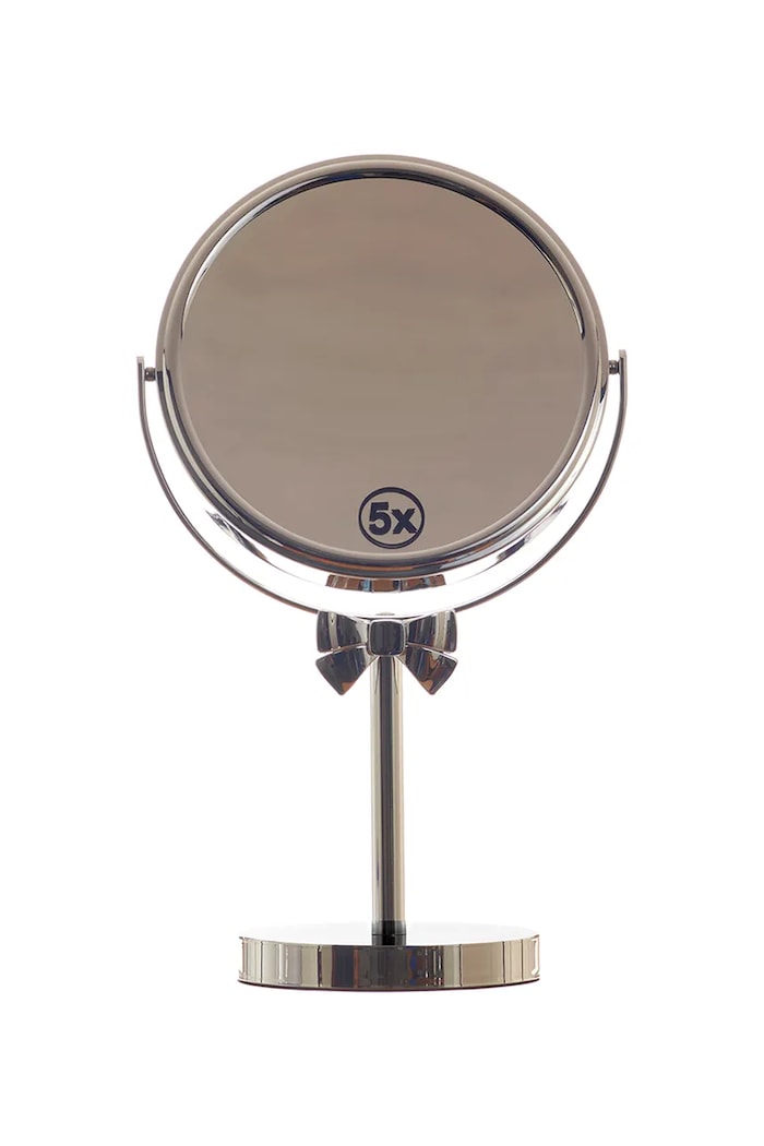 Danielle Beauty lusterko kosmetyczne Chrome Bow Mirror 5X szary DC950BWCH
