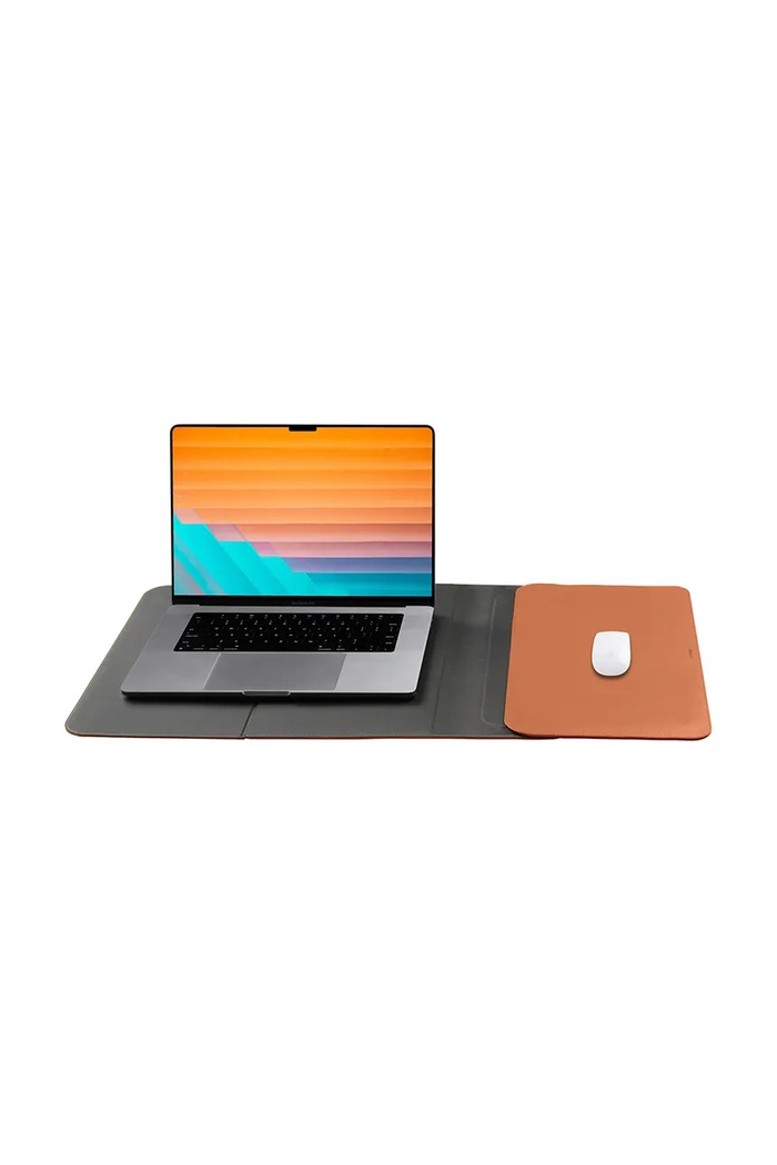 Obal na notebook Orbitkey Hybrid Laptop Sleeve 16" oranžová WH61.TER.105