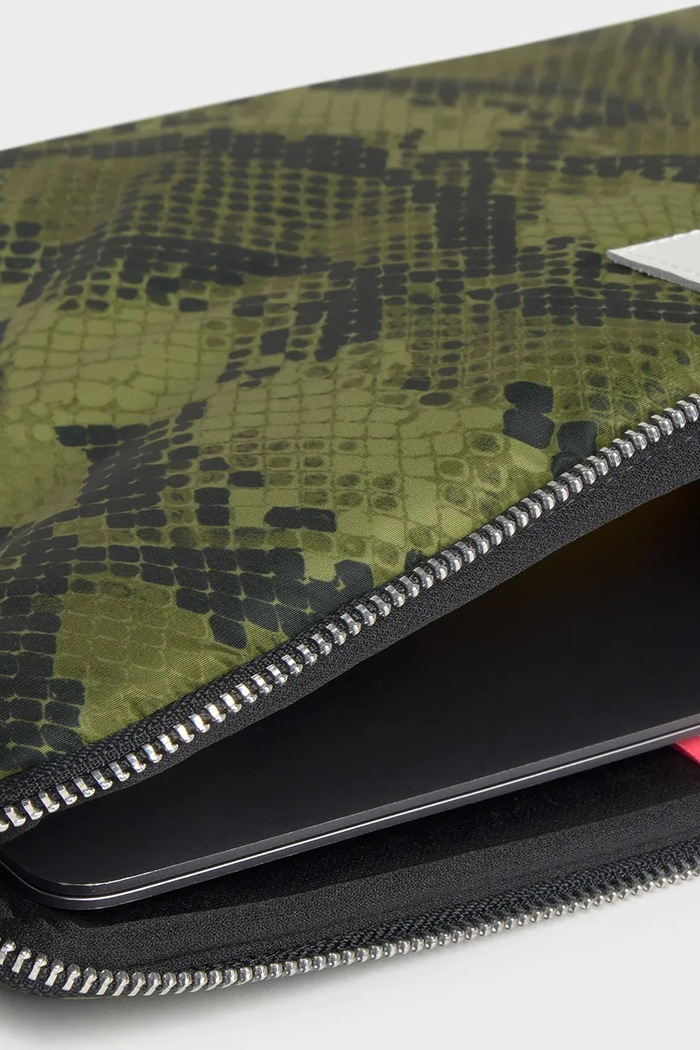Decor Obal na notebook WOUF Cobra 13" & 14" SS250019 zelená